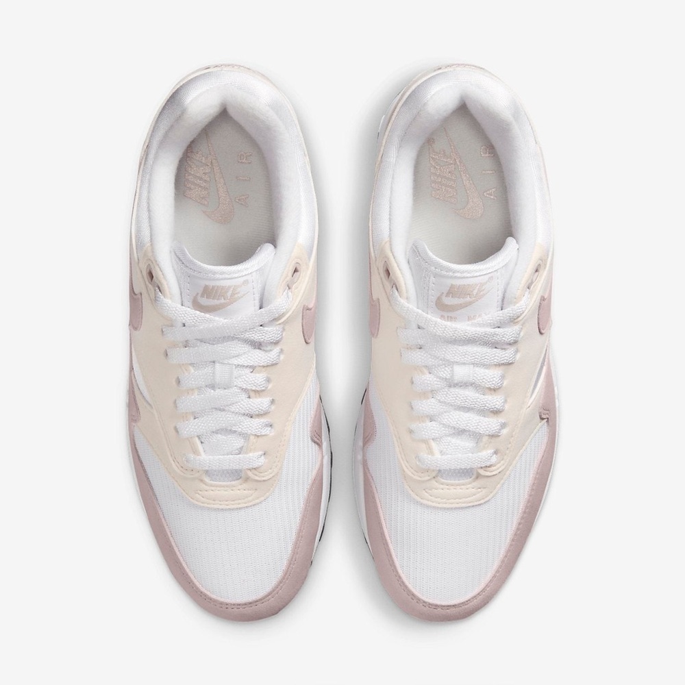 Nike "Air Max 1" W - White / Platinum Violet / Phantom Woman Size 10 - Picture 4 of 7